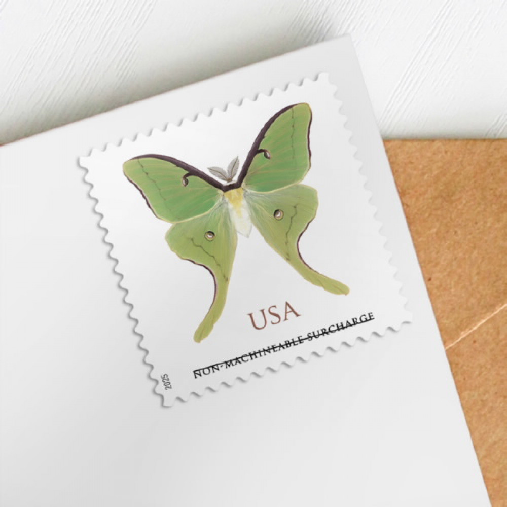 2025 Luna Moth Stamps, Sheet of 20