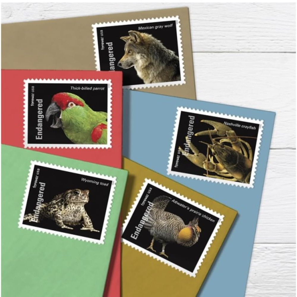 2023 US Endangered Species First Class Postage Forever Stamps