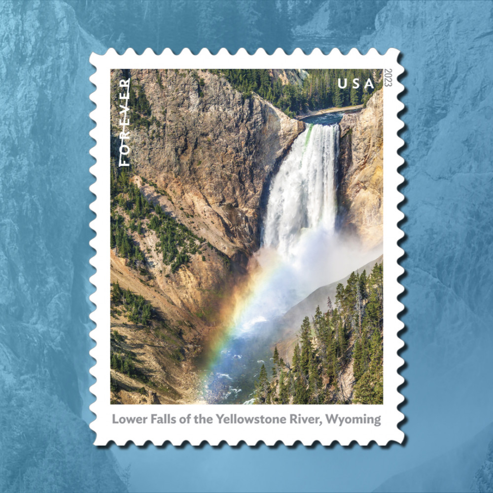 2023 Waterfalls US Forever First Class Postage Stamps
