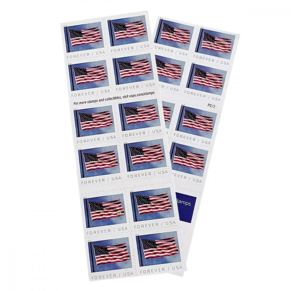 2019 USPS Flag Forever First Class Postage Stamps